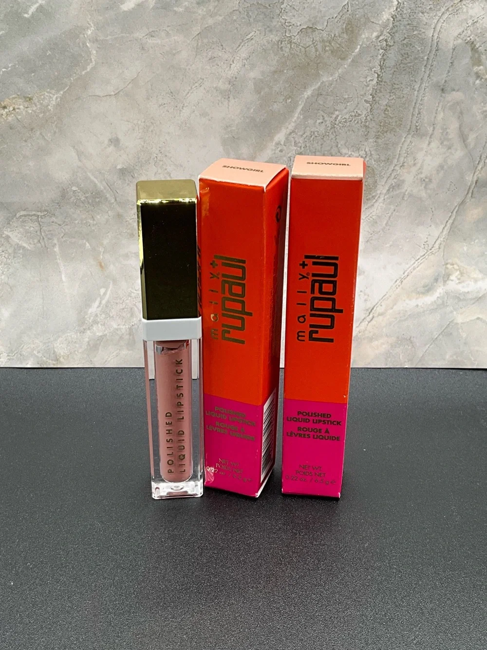 2 Mally rupaul  Polished Liquid Lipstick - showgirl new